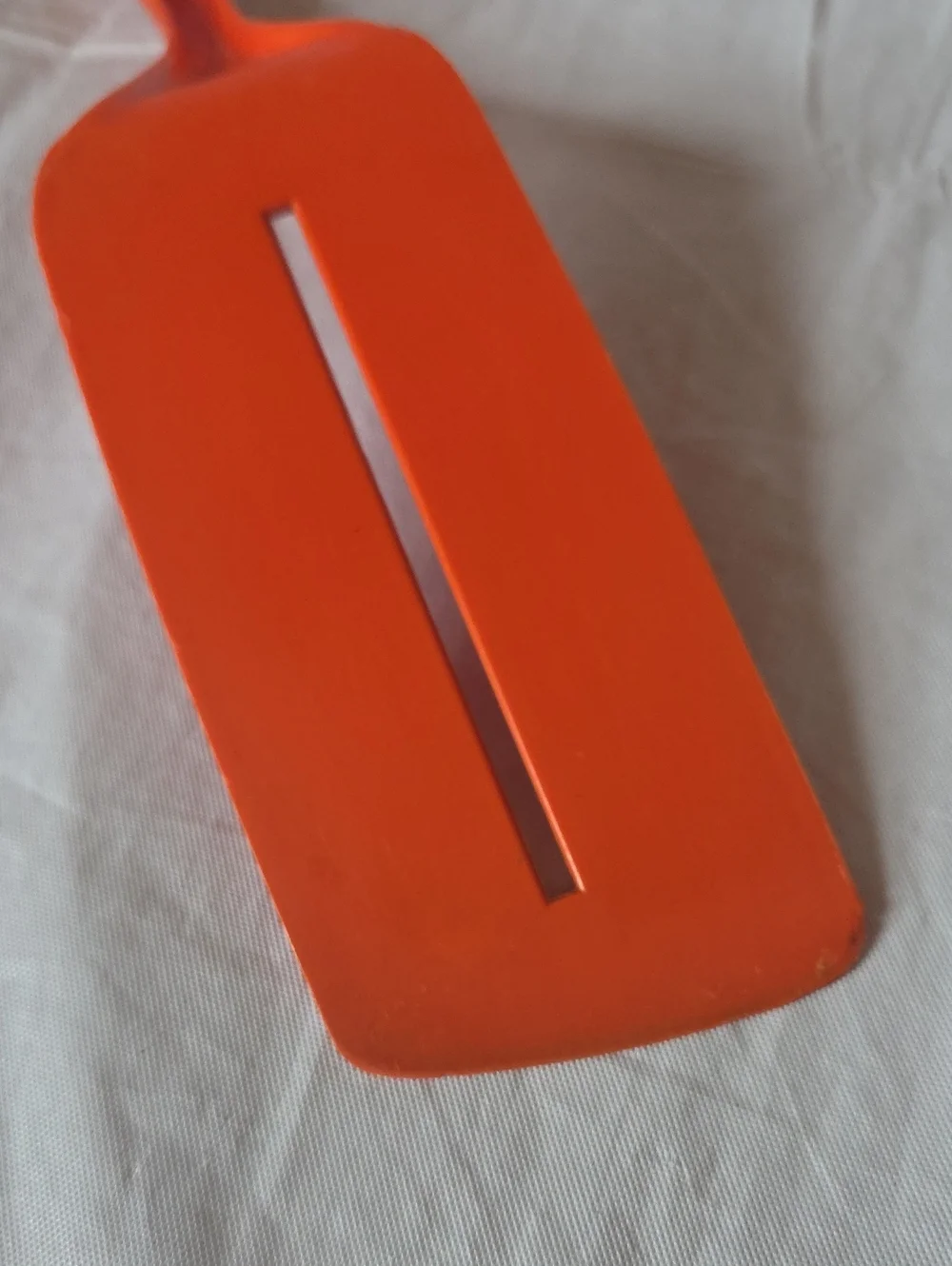 Foley VTG Slotted Angled Spatula Orange 12.25